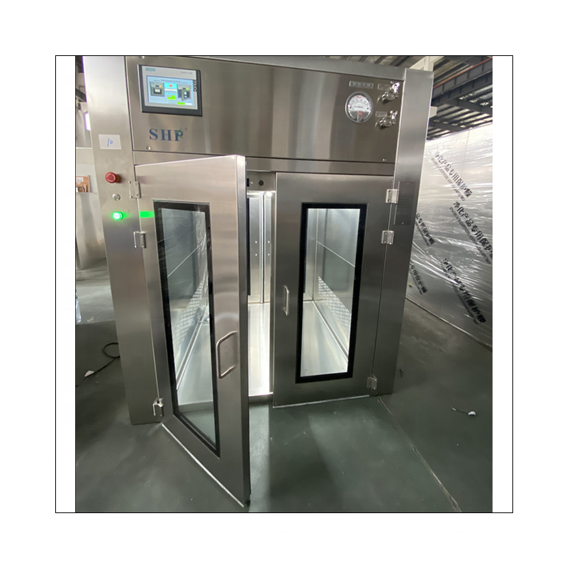 Stainless Steel Transfer Hatch Box Dynamic Pass Through Box for for Lab Hospital Electric Manufacture Plant Clean Room