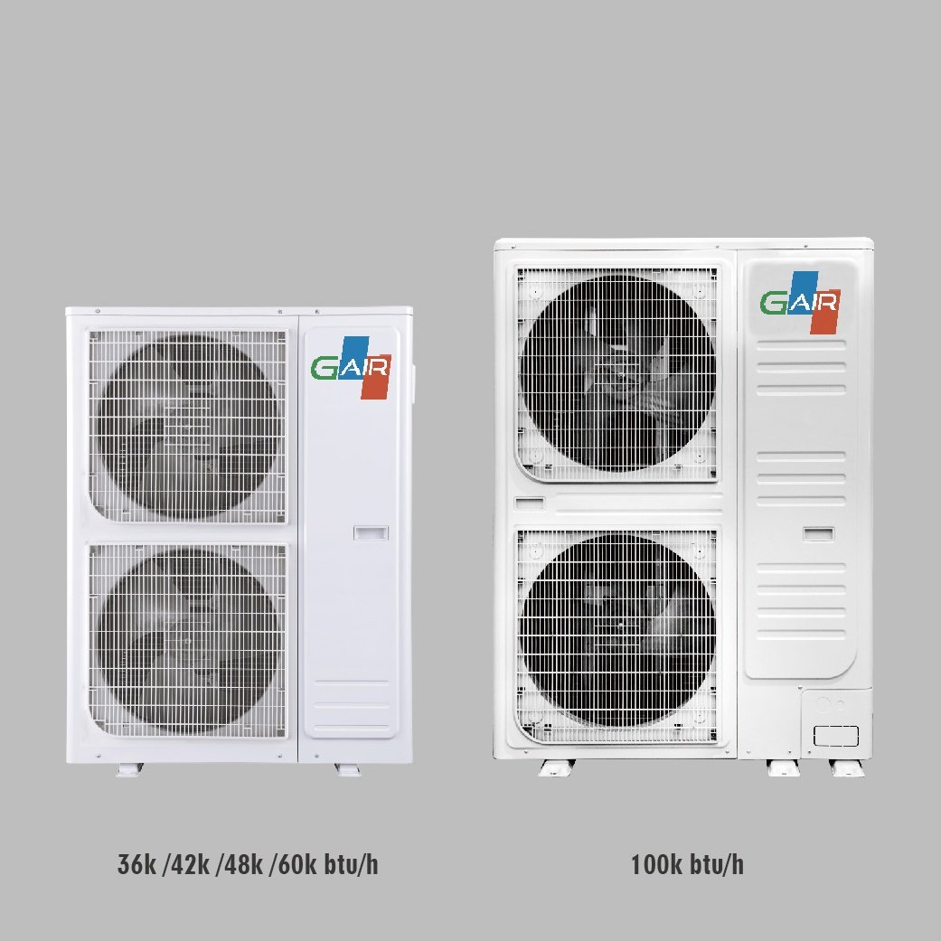 OEM Factory Price Commercial Ceiling Concealed Cassette Fcu Fan Coil Units for Heating and Cooling air Conditioner