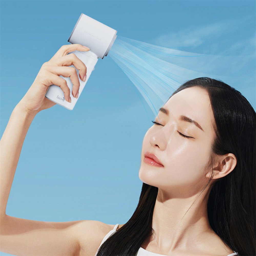 Hot Sale New Digital Display High Speed Rechargeable Handheld Fan Cooling Handheld Fan Mini Turbo