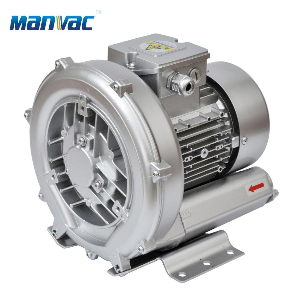 0.4 KW High Pressure Ring Blower Gas Blower 0.5HP Electric Industrial Air Compressor