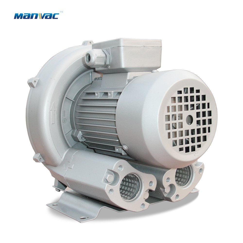 0.4 KW High Pressure Ring Blower Gas Blower 0.5HP Electric Industrial Air Compressor