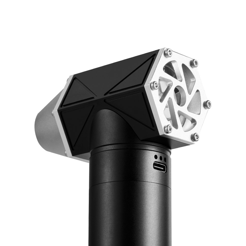 High Quality 120000 RPM Mini Turbo Jet Air Duster Gun 52m/s High Speed Hair Dryer & Car Cleaning Blower Battery Powered Tool