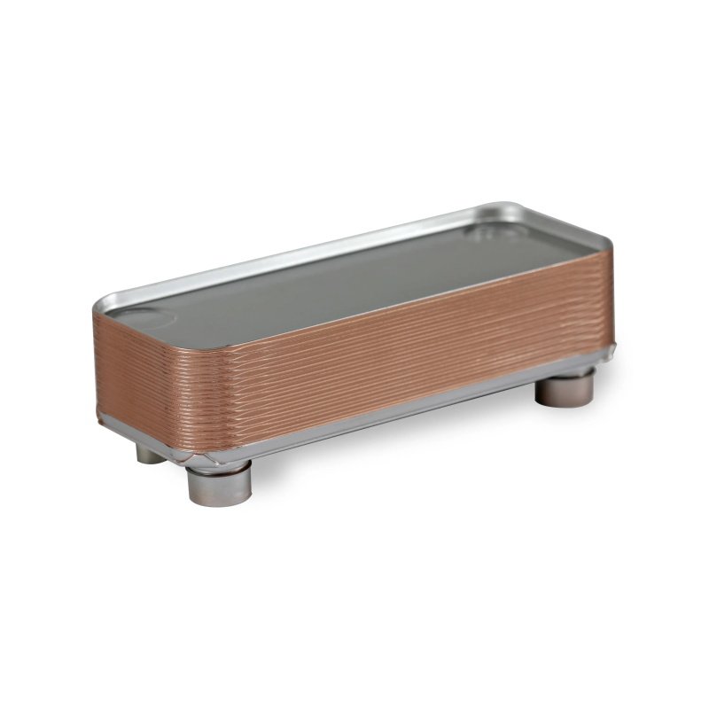 Copper Brazed Plate Heating Exchanger Stainless Steel BPHE