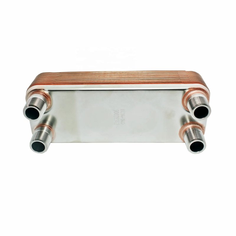 Copper Brazed Plate Heating Exchanger Stainless Steel BPHE