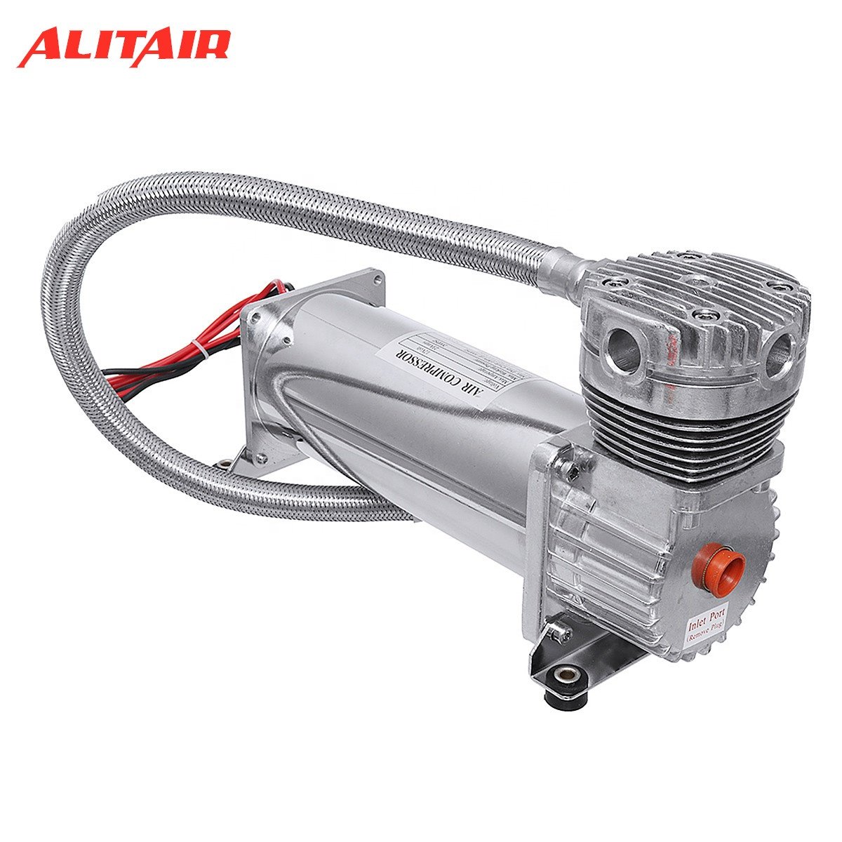 480C DC12V Air Compressor Chrome for Air Horn or Bag Suspension Air Pump