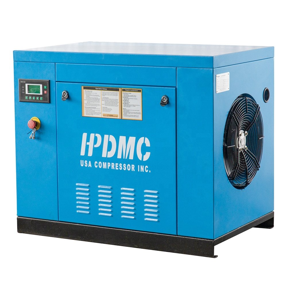 General Industrial 7.5kw/10hp 1m3/min air Compressor for Sale