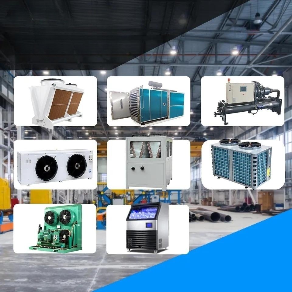 Chamber Froide Compressor 12HP, Refrigeration Compressor Condenser Unit for Ice Cream Room