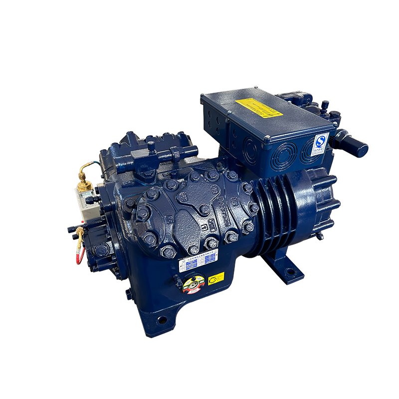 Air Scroll Chiller Screw Parallel Huarui Blue Large Four Cylinder Semi Closed Piston Open Type Condensing Unit