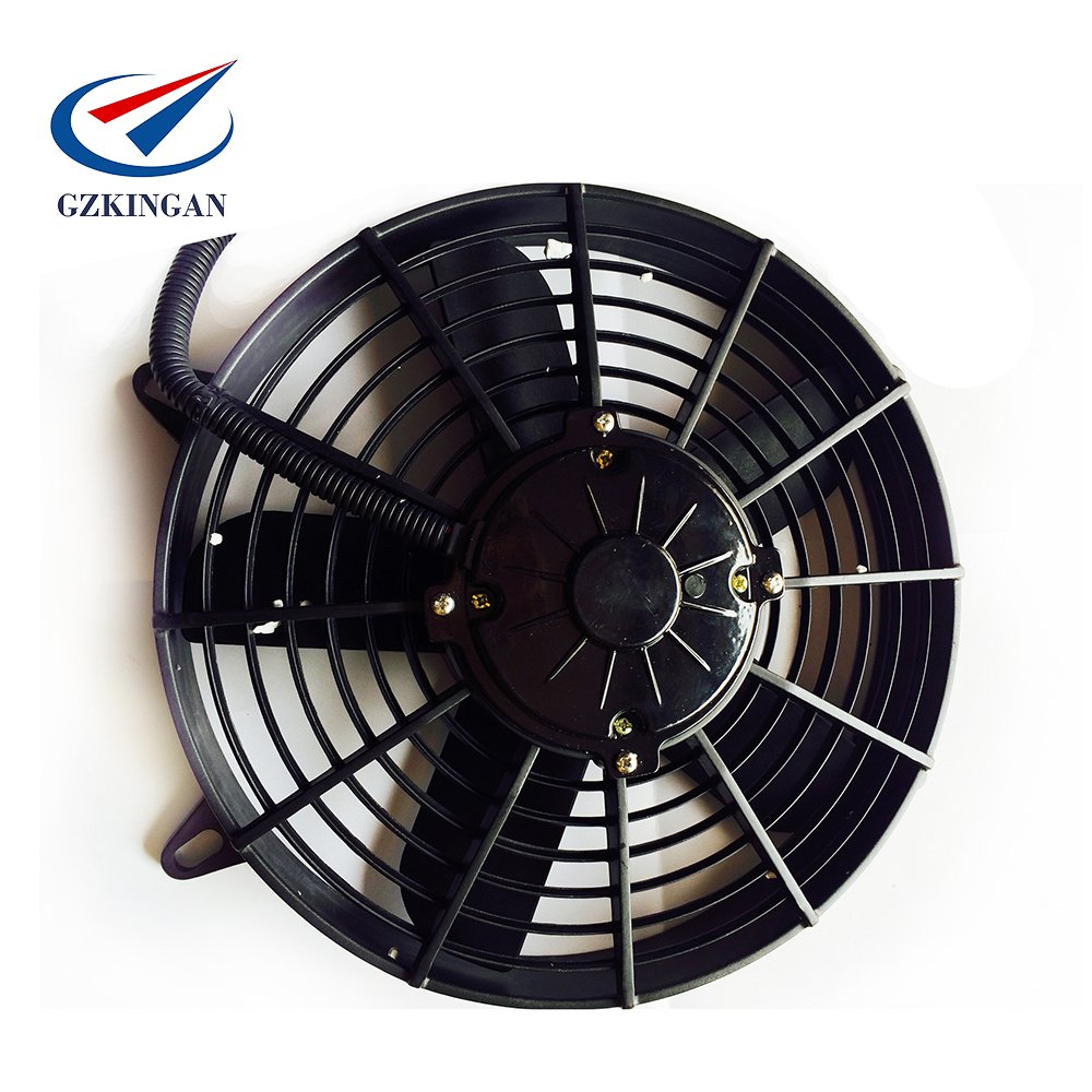 Bus Cooling System Air Conditioner Axial Flow Fans 12v 24v Condenser Fan Motor for Auto