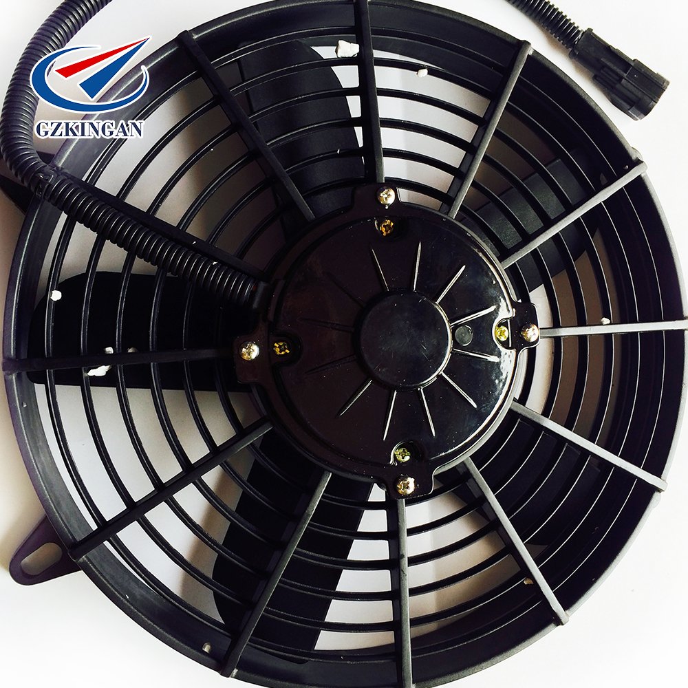 Bus Cooling System Air Conditioner Axial Flow Fans 12v 24v Condenser Fan Motor for Auto