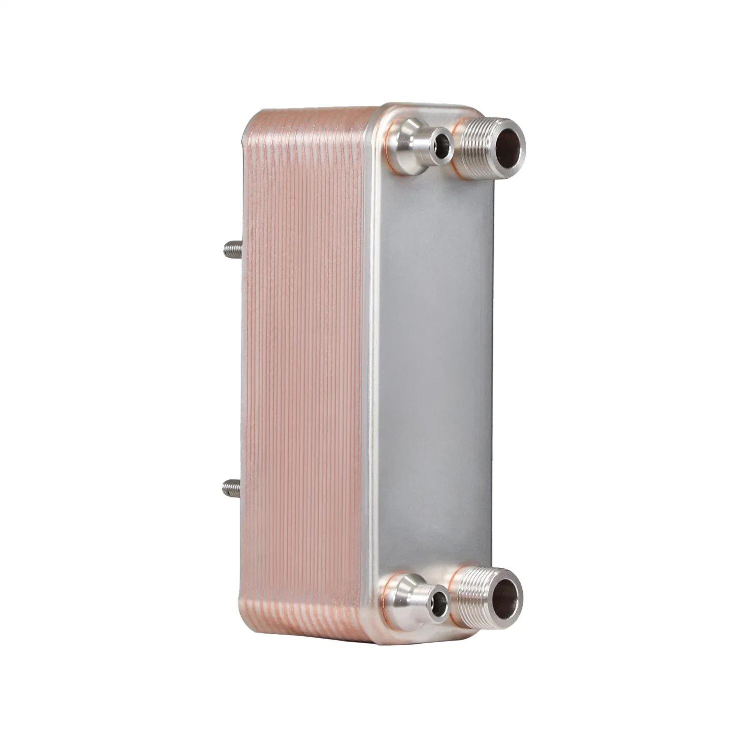 Machine Room Cooling Water to Water Water to Refrigerant Cooler Condenser Chillers Brazed Plate Heat Exchanger