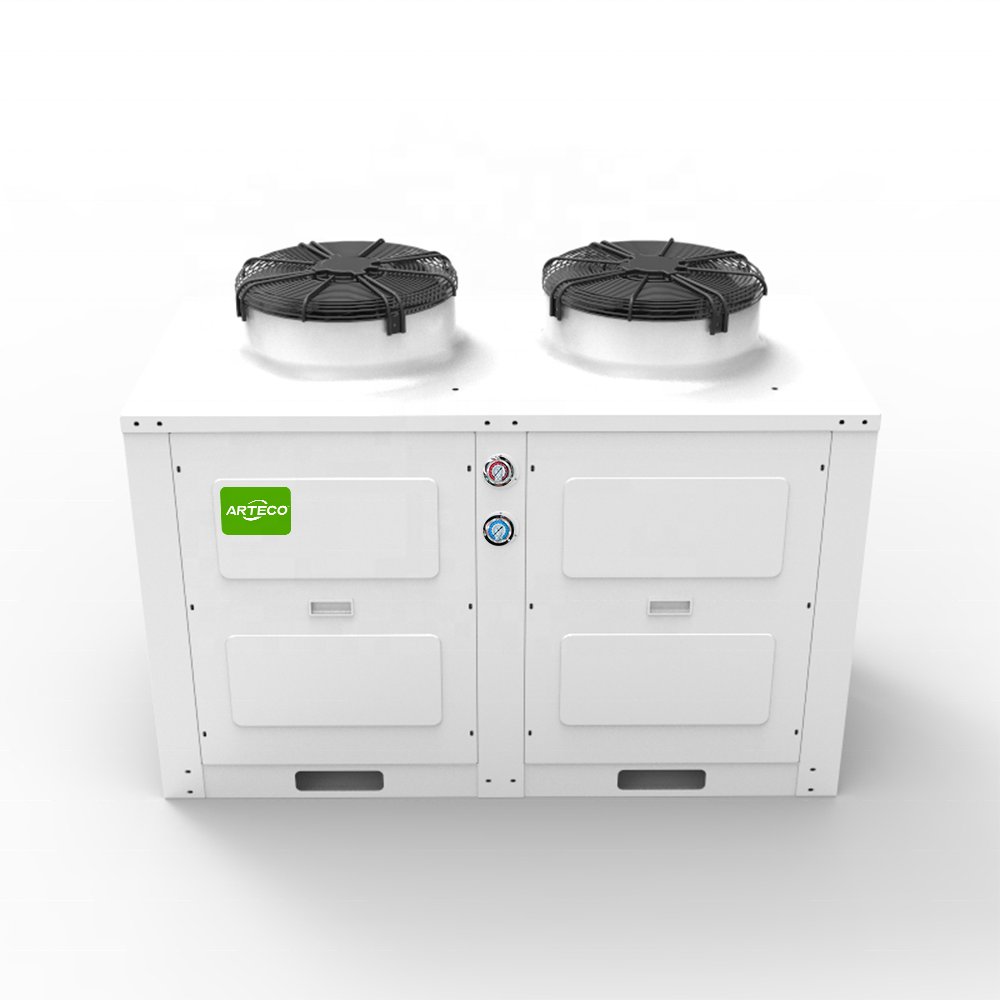 30HP High Quality Reciprocating Compressor Quick Freezing R404a Refrigeration Semi Hermetic Air Cooled Freezer Condensing Unit