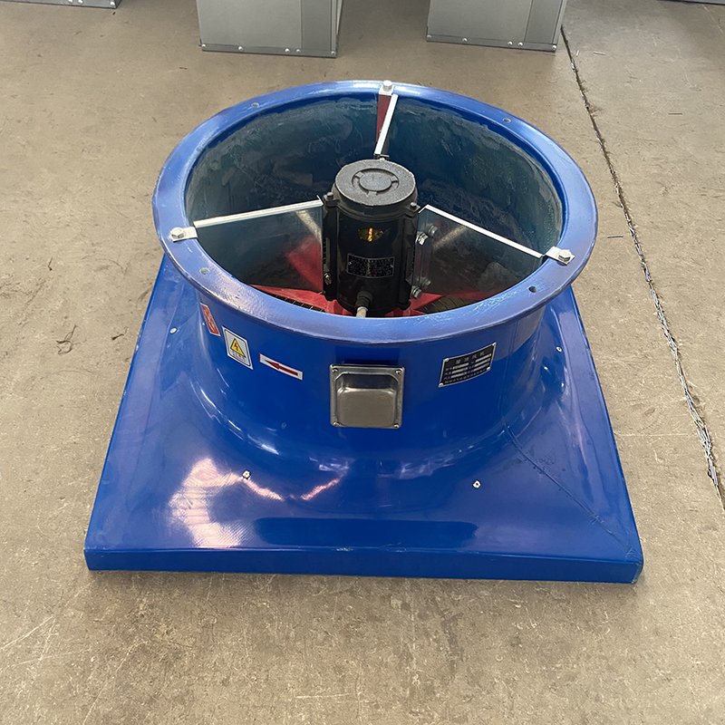 Factory Direct Sales Roof Fan Explosion-proof Axial Flow Fan Axial Flow Dual Speed Smoke Exhaust Duct