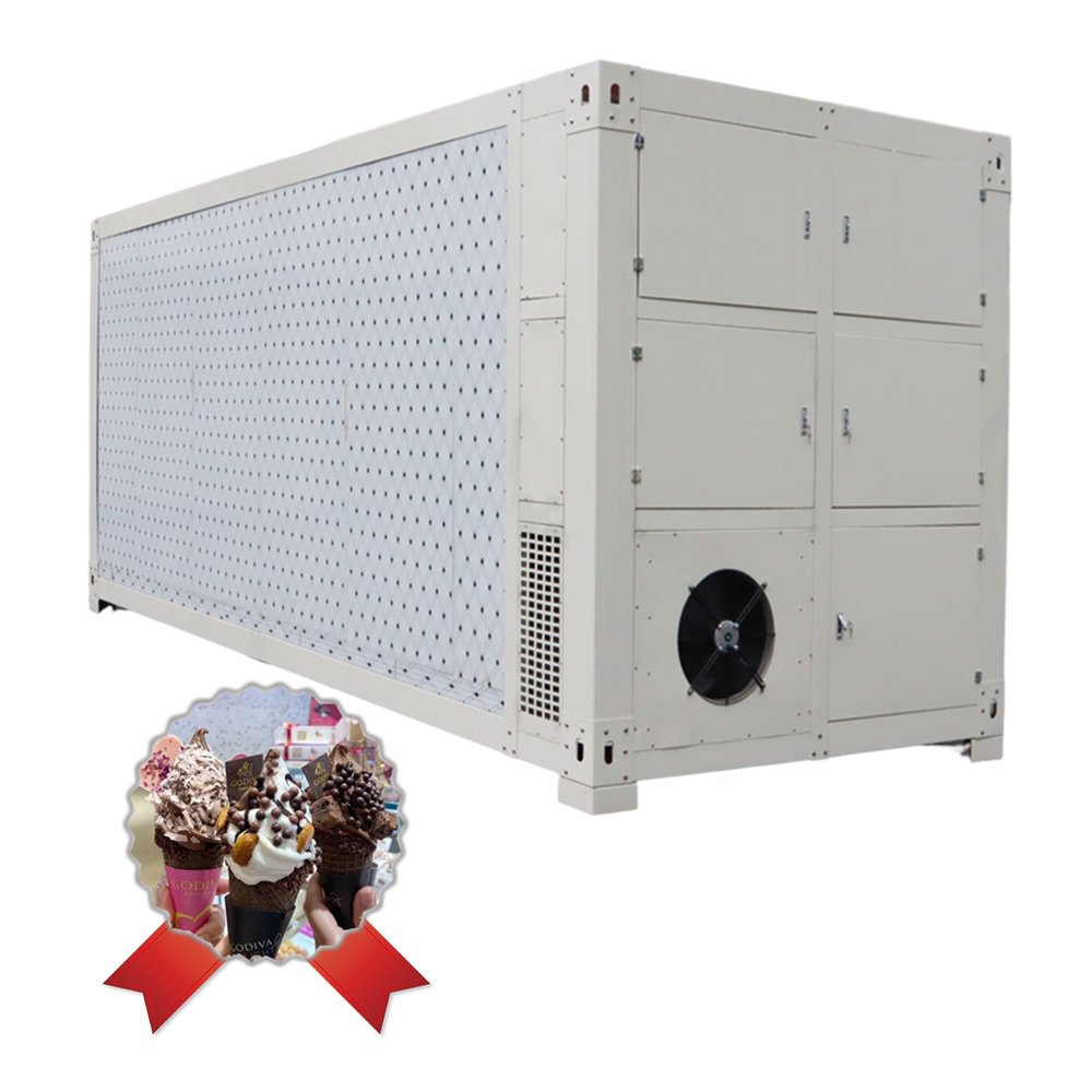 Cold Room Customized Movable Blast Freezer Icecream and Flower Freezer Mobile Cold Room