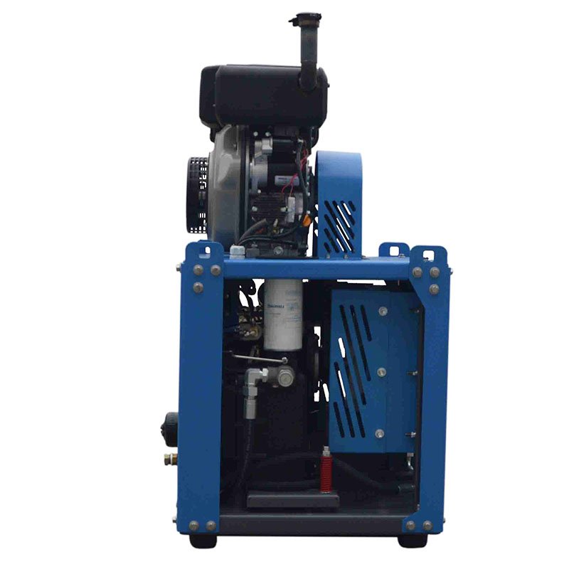 Gas Powered Diesel Engine Industrial Small Portable Gasoline Air Compressor for Impact Wrench