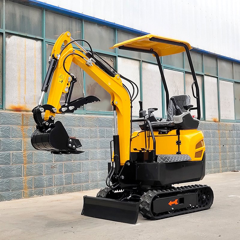 Free Shipping Euro 5 EPA Advanced Technology Micro Digger Excavator 1 Ton Excavator Diesel Mini Excavator