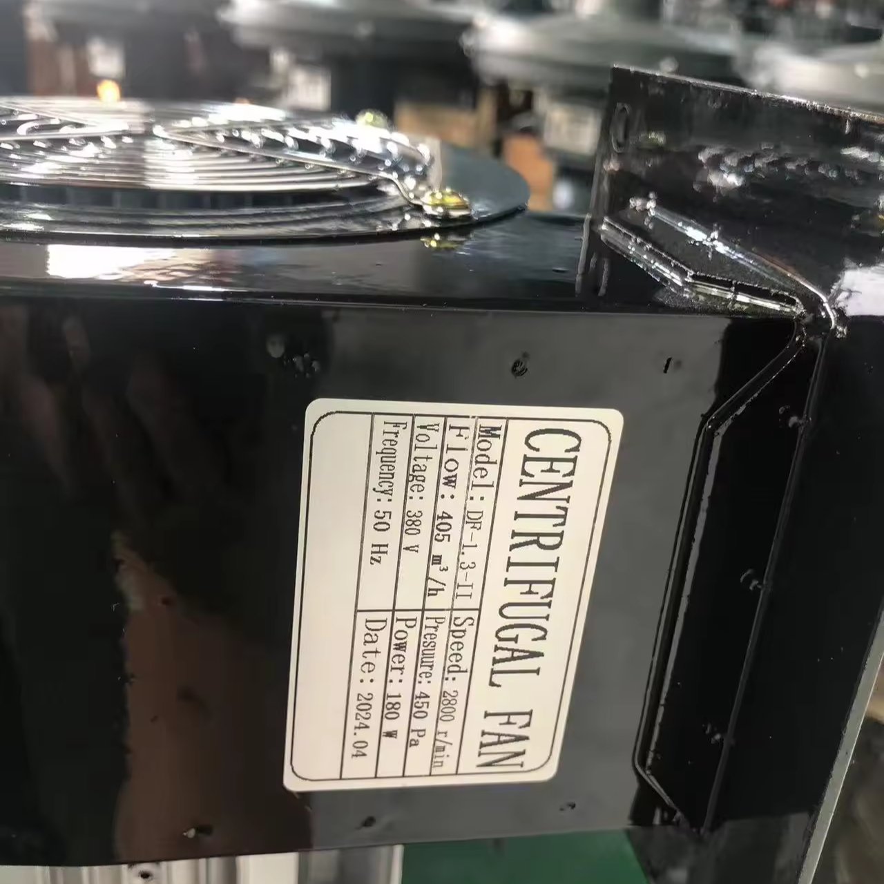 High Temperature Resistant Copper Wire 2800rpm 180W 405CFM Forward Centrifugal Blower 220v 380v