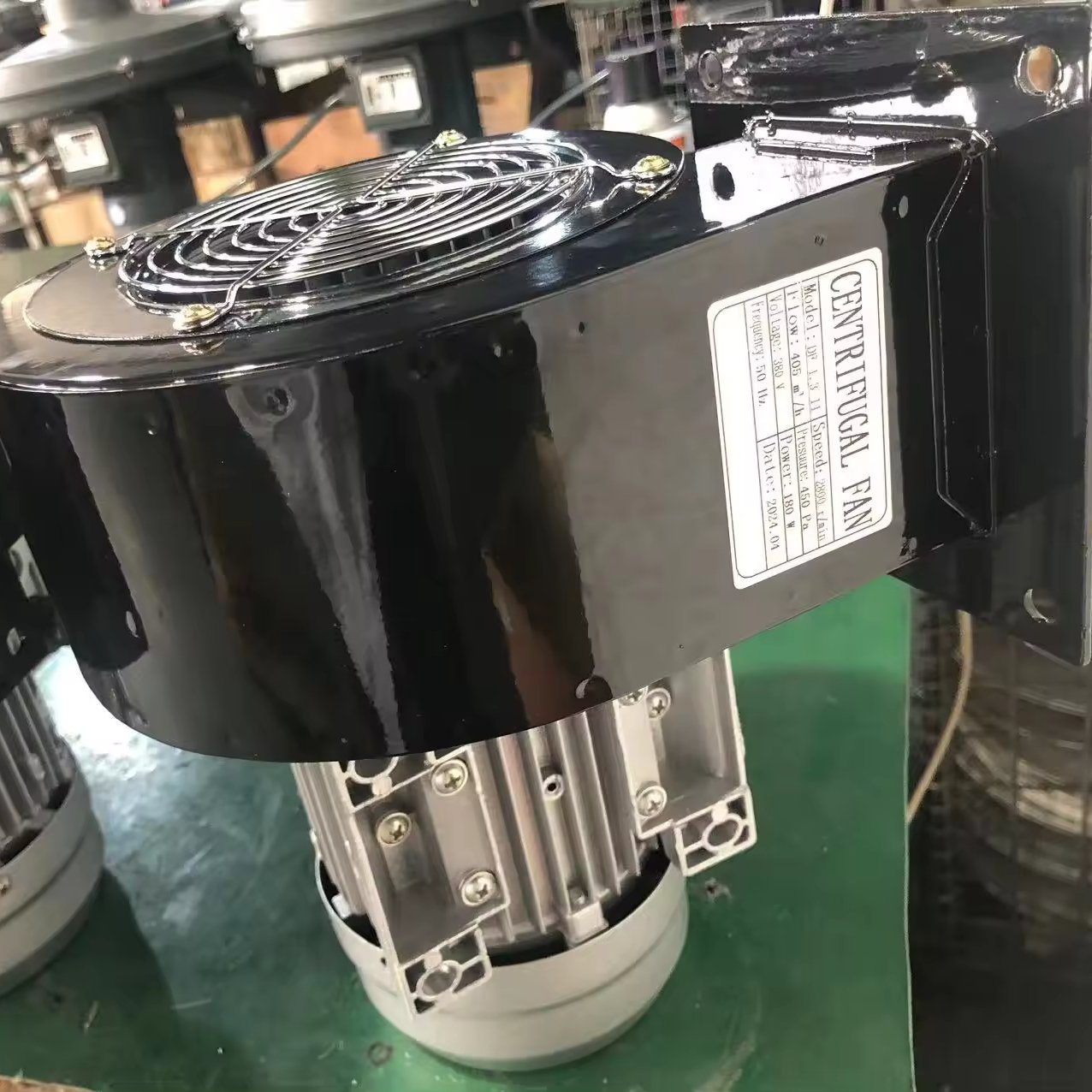 High Temperature Resistant Copper Wire 2800rpm 180W 405CFM Forward Centrifugal Blower 220v 380v