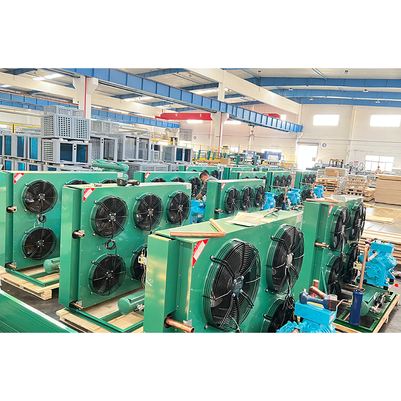 4HP Air-Cooled Condensing Unit with Semi-Hermetic Compressor for Cold Room Use Refrigeration & Heat Exchange Parts