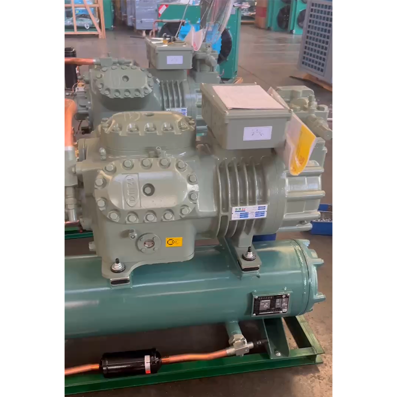 4HP Air-Cooled Condensing Unit with Semi-Hermetic Compressor for Cold Room Use Refrigeration & Heat Exchange Parts