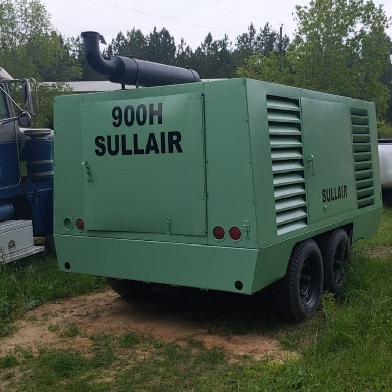 Sullair 1150XHA Diesel Portable Rotary Lubricated Screw Air Compressor 1150cfm 32.6m³min 350psig 24.1bar