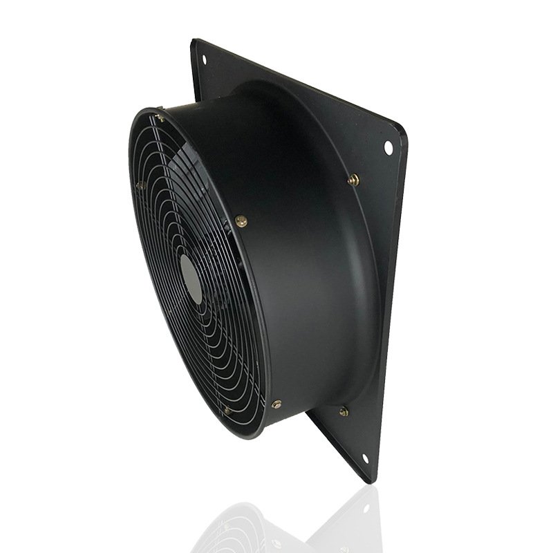 YWF Square Wall-Type External Rotor Axial Flow Fan Factory Indoor Dust Exhaust Ventilation Low Noise
