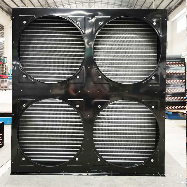 Factory Price 8hp 10hp Air-cooled Condenser Unit Evaporative R404a Condensing Unit Refrigeration Cold Storage Evaporator