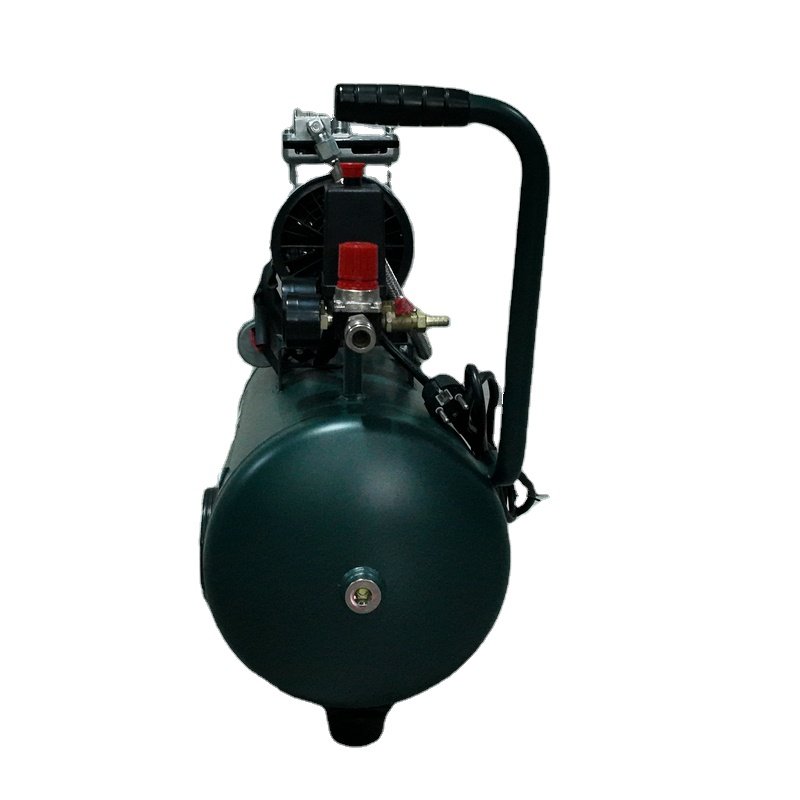 750W-24L 220V 50HZ Mute Portable OIL-FREE AIR COMPRESSOR with L-handle