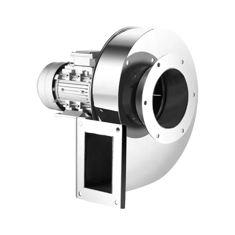 DF 220V/380V Stainless Steel Factory Ventilation Centrifugal Fan High Temperature Resistant Dust Removal Smoke Exhaust Blower