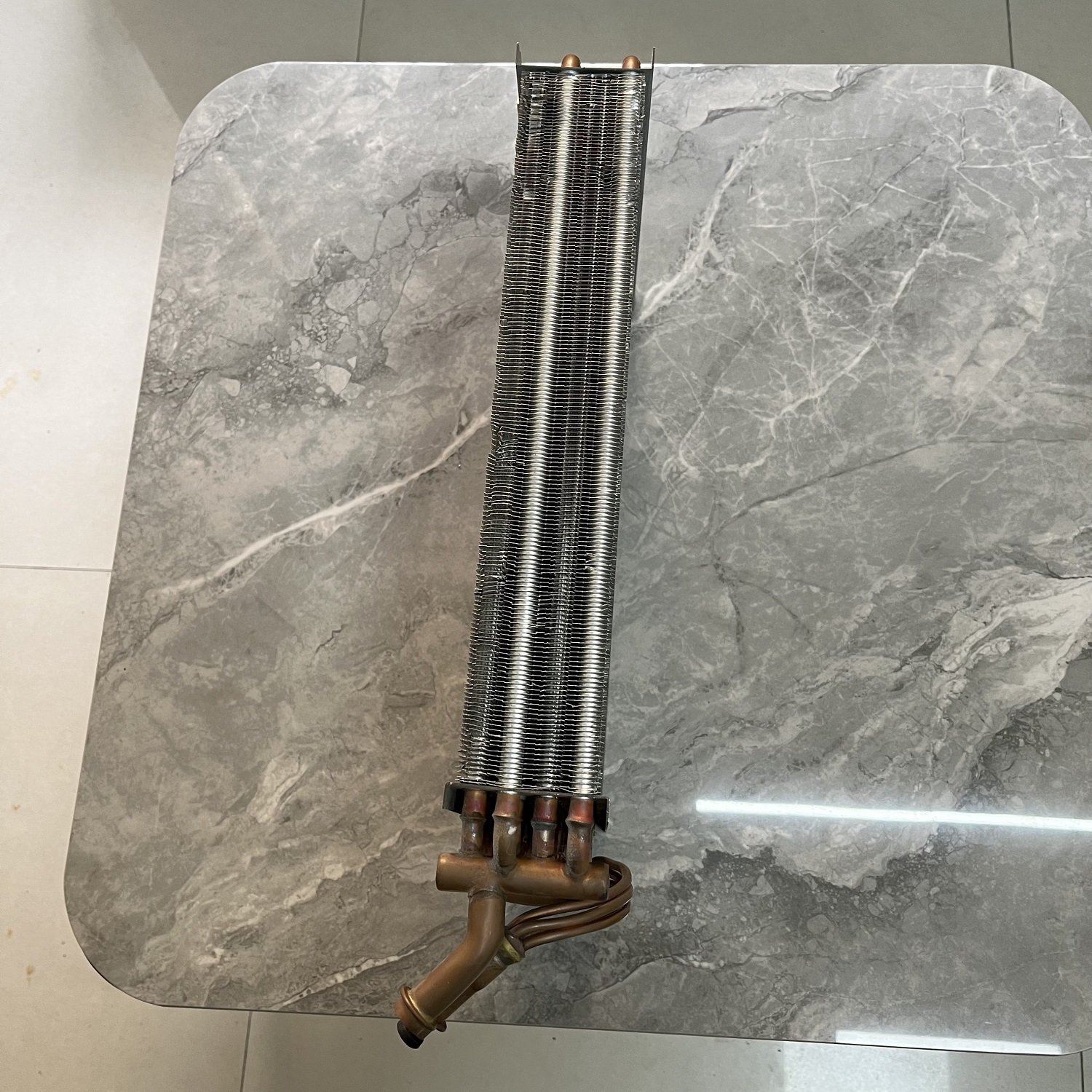 Industrial Central Air Conditioner Copper Tube Heat Exchanger with Fin Condenser