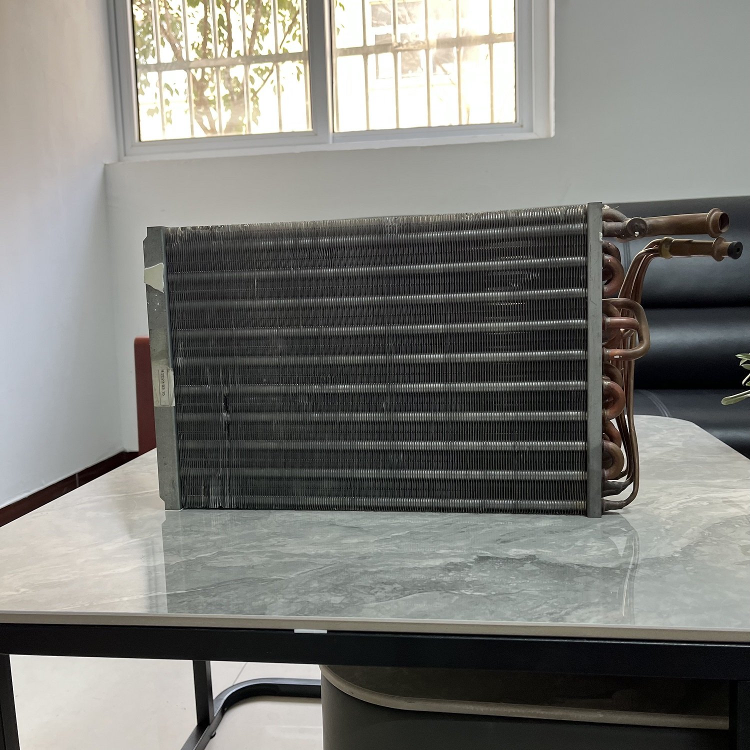 Industrial Central Air Conditioner Copper Tube Heat Exchanger with Fin Condenser