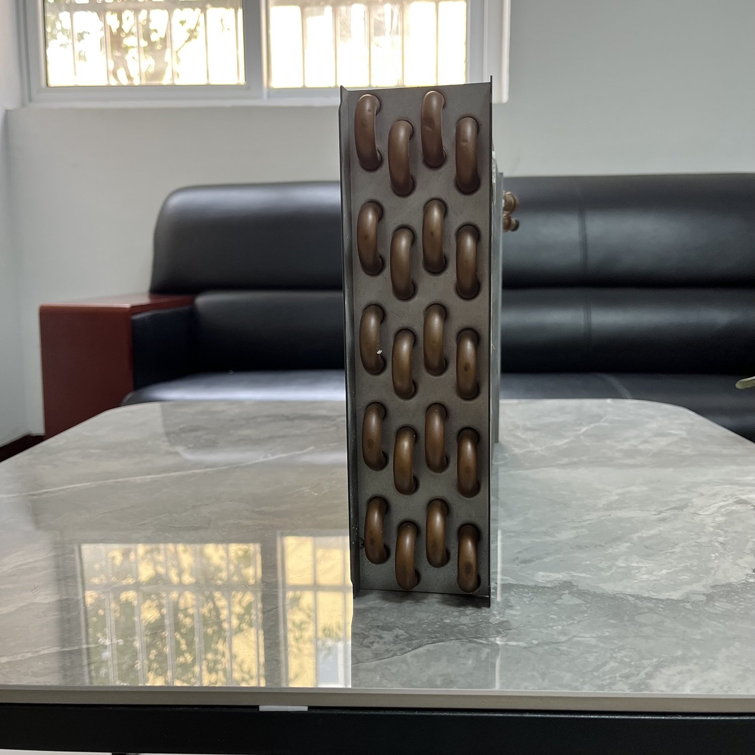 Industrial Central Air Conditioner Copper Tube Heat Exchanger with Fin Condenser