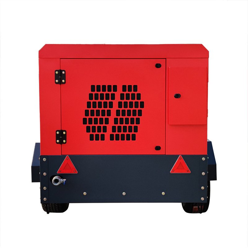 Customized Portable diesel air Compressor Export Mobile Well Drilling air Compressor