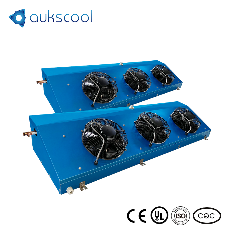 Medium-low Temp 300mm Refrigeration Evaporator Copper Tube Aluminum Fin Air Coolers for Condensing Unit