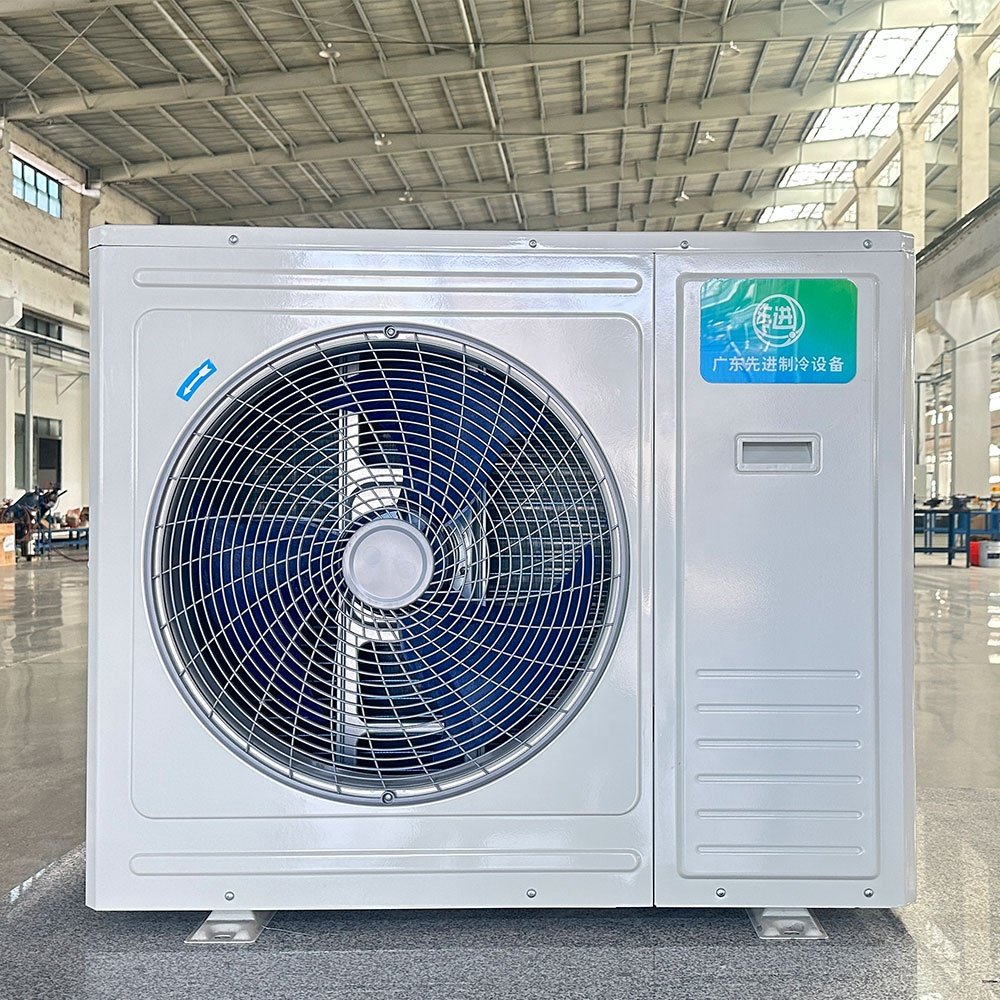 2HP 220V 3PH 60HZ R404A Box Type Side Blower Air-cooled Condensing Unit for Cold Storage Room Walk-in Cooler