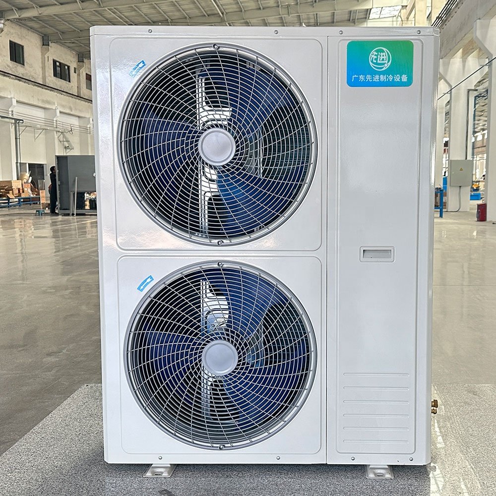 2HP 220V 3PH 60HZ R404A Box Type Side Blower Air-cooled Condensing Unit for Cold Storage Room Walk-in Cooler
