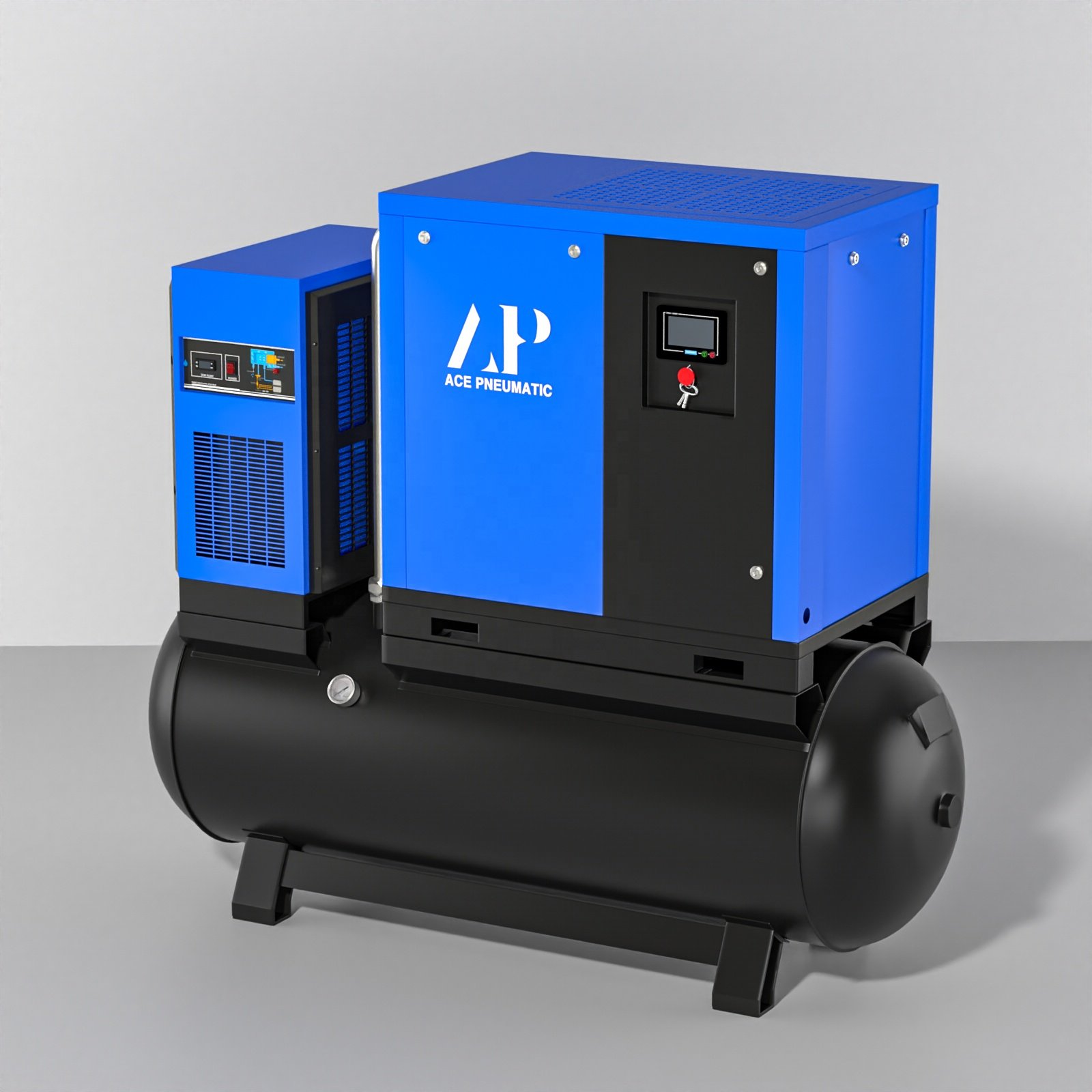 High Quality 4-in-1 Rotary Screw air Compressor 11kw 22kw 37kw 20hp30hp50hp 16bar Industrial Screw air Compressor