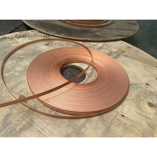 Copper Tube Condenser Coil Pipe Custom Flattened Tube Copper Heatpipe Copper Tube Header air Conditioning