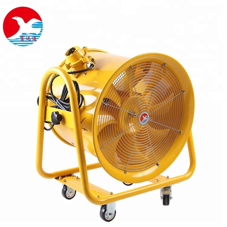 Hand Push With Wheel of Explosive-Proof Fan Ventilator Duct Blower