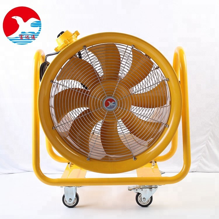 Hand Push With Wheel of Explosive-Proof Fan Ventilator Duct Blower