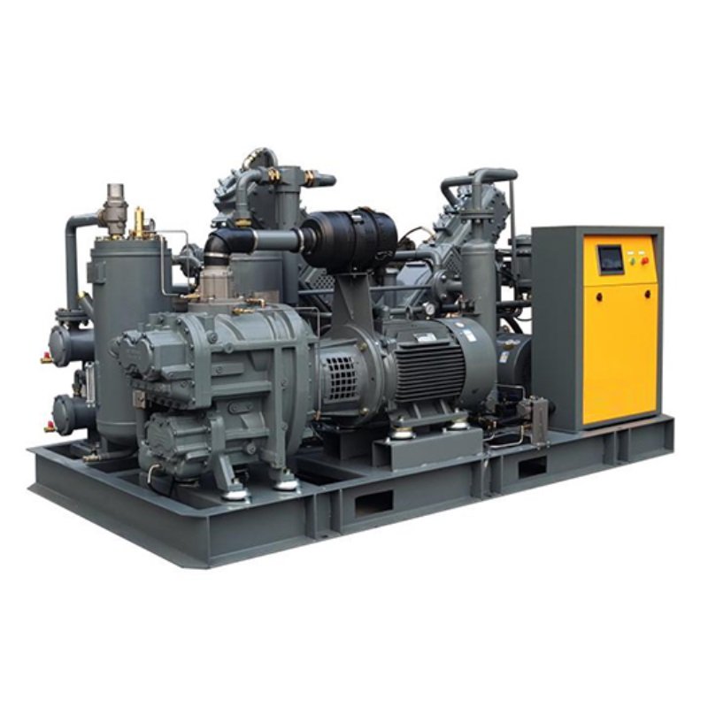 Reliable Quality 40bar High Pressure Oil-free Screw Booster Piston Air Compressor