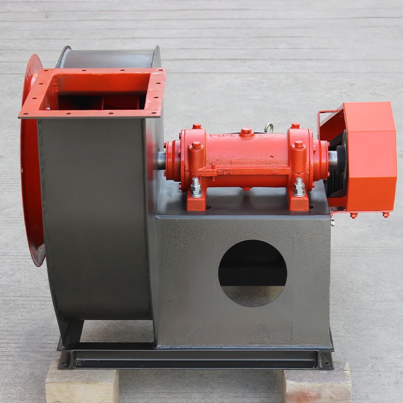 China Factory Custom AC/DC Centrifugal Fan for Industrial Cheminey Ventilation Exhaust Flow Flour Mill Dust Blower Fan