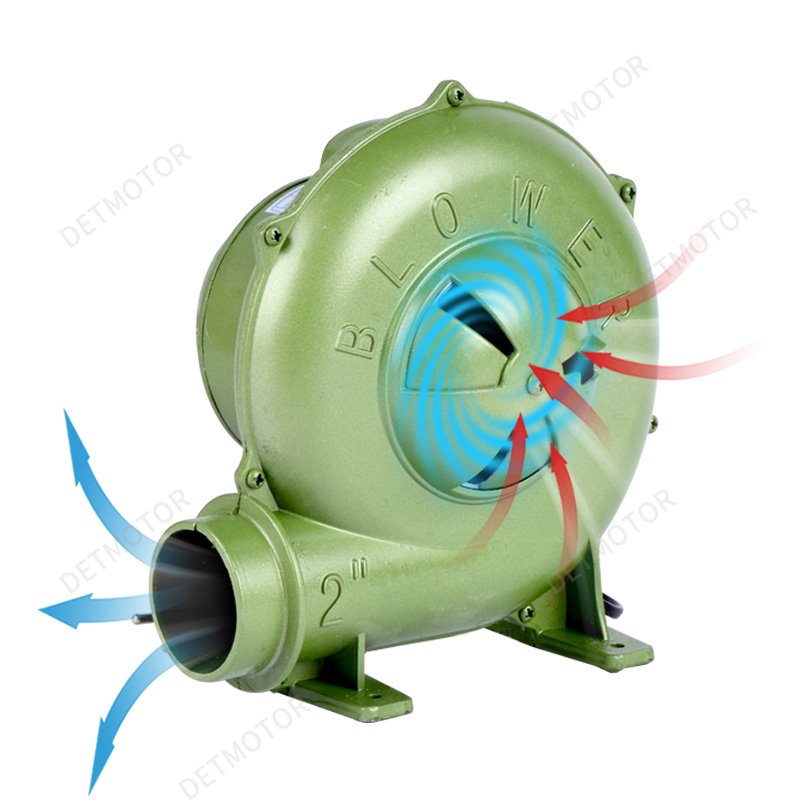 40W High Power Pure Copper Motor Taiwan Style Centrifugal Blower with Round air Outlet Strong Wind for Multi-scenario