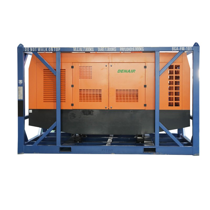375CFM Industrial diesel air Compressor for Sale Free Shipping