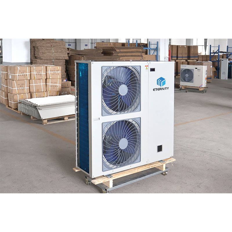 5hp 6hp Low Temperature Cold Storage Condensing Unit Air-cooled Walk-in Freezer Condenser 1hp Industrial Freezers