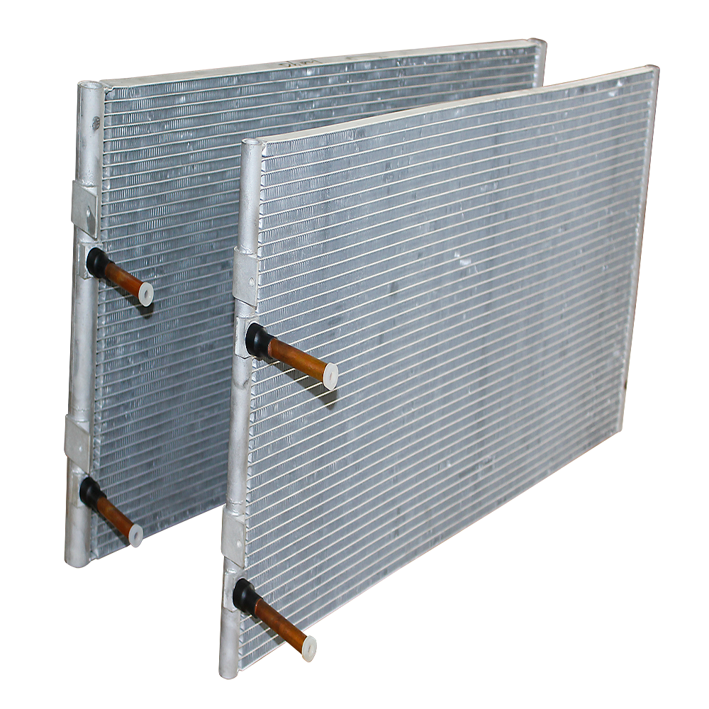 Custom Industrial Microchannel Heat Exchangers Aluminum Fin Radiator Condenser