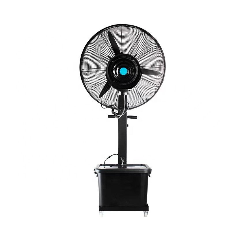 New Design Household Remote Control Spray Cooling Water Standing Fan With Humidifier for Office Mist Fan