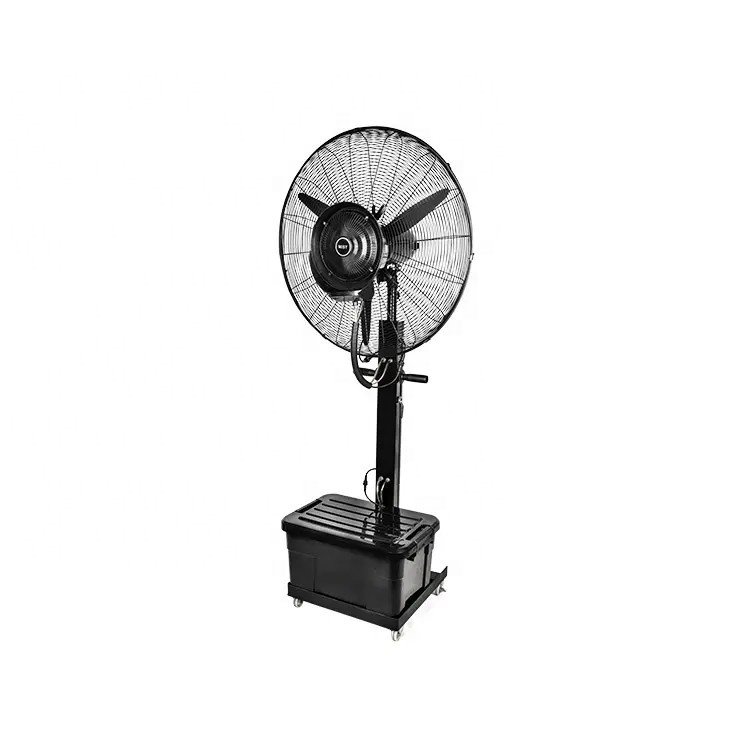 New Design Household Remote Control Spray Cooling Water Standing Fan With Humidifier for Office Mist Fan