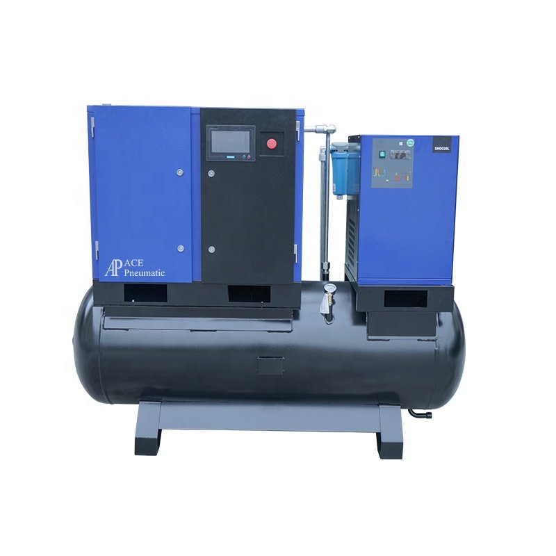 ACE Support OEM China Manufacturer Screw Air Compressor 380V 400V 415V 5.5kw-250kw 220v 5.5kw air Compressor