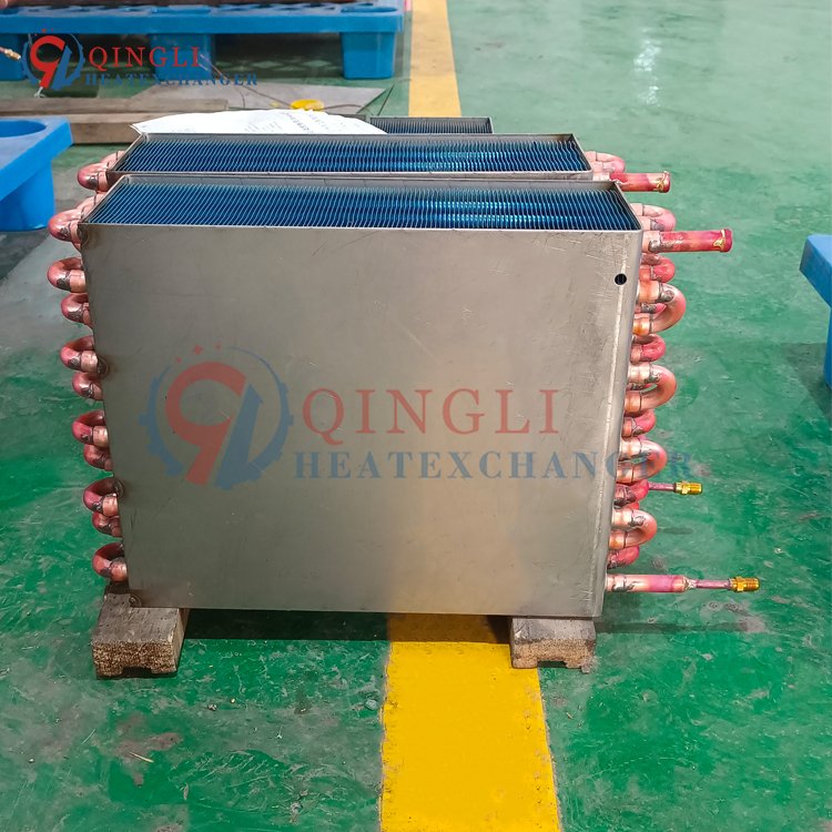 Customized Copper Tube Freon Internal Circulation Air Cooling Refrigeration Condenser Coil
